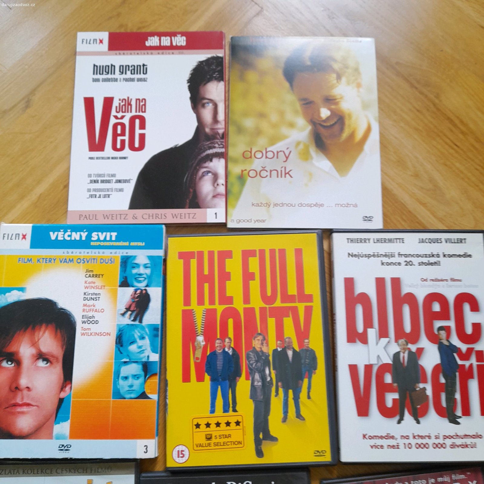 11x DVD s filmy. Jarov, Palmovka