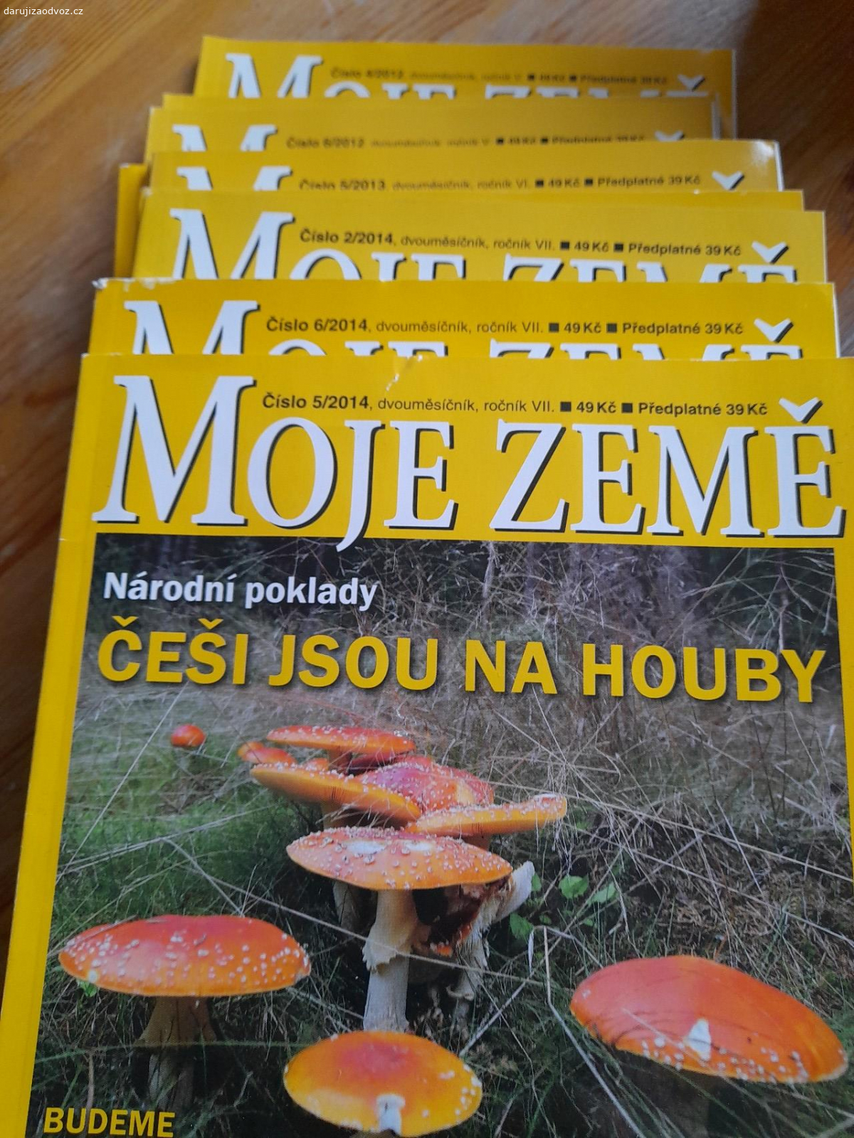 13x časopis Moje země. Z let 2012-2014