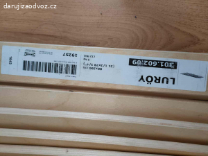 2x Ikea rošty LUROY 200x80cm