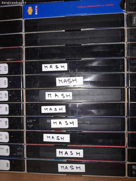 39 VHS. 39 nahraných VHS