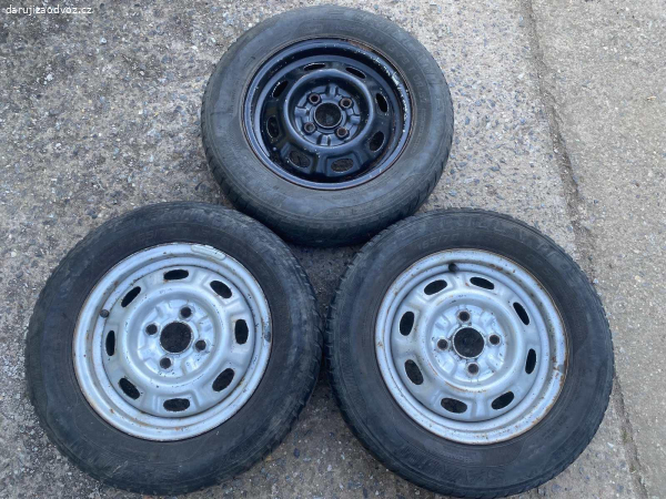 3x disk Škoda Favorit