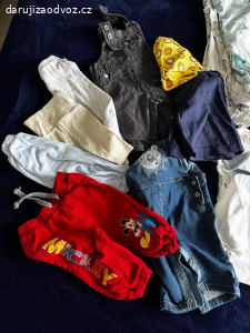 Balík dětského oblečení 52-68vel
