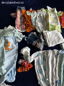 Balík dětského oblečení 52-68vel