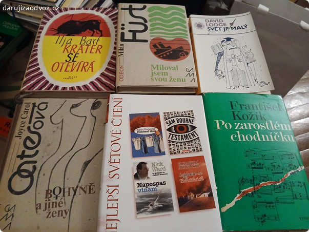 balik knih. knihy jsou ve vybornem stavu, stazeny z prodeje, zabelny v bedne, pokud mate zajem odeslu balikovnou 99, kuryr na adresu 150