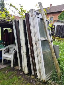 balkonové dveře, okna, skla