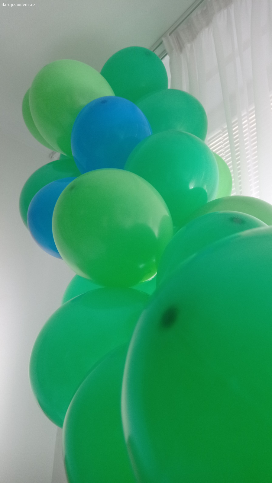 balónky cca 40 Ks. balónky z oslavy.