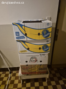 Banánové krabice na stěhování