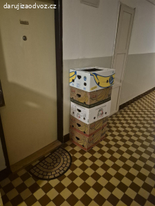 Banánové krabice na stěhování