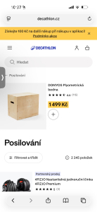 Bedna na cvičení