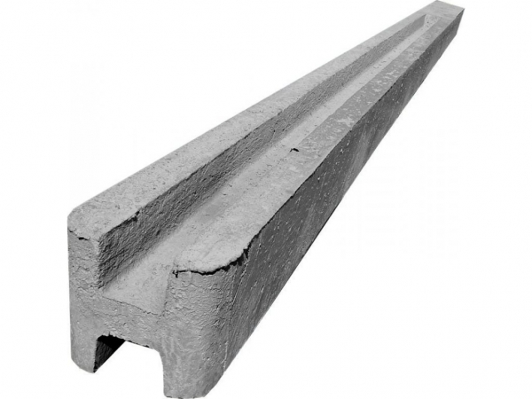 Betonový sloupek na plot. 1x Betonový sloupek průběžný hladký + jedna betonová deska čokoláda potěší, není podmínkou.