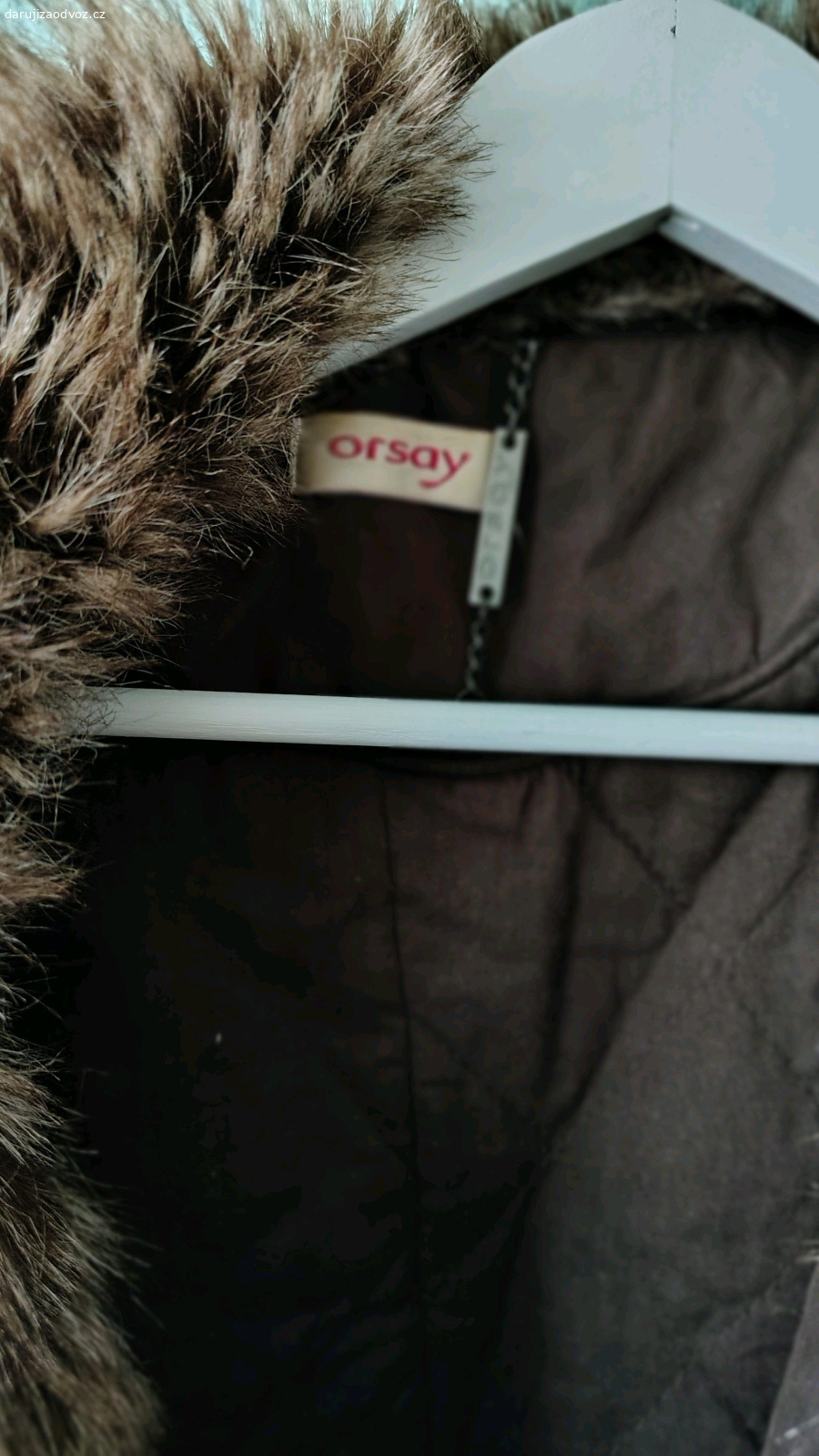 bunda Orsay vel. L/XL. hnědá bunda Orsay L/XL dámská