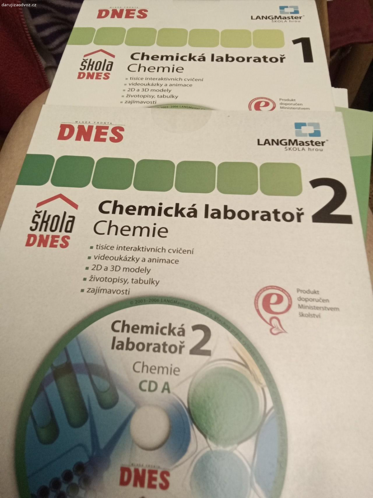 CD naučná. angličtina, němčina,  fyzika, matematika, chemie, můžu i poslat, i jednotlivě