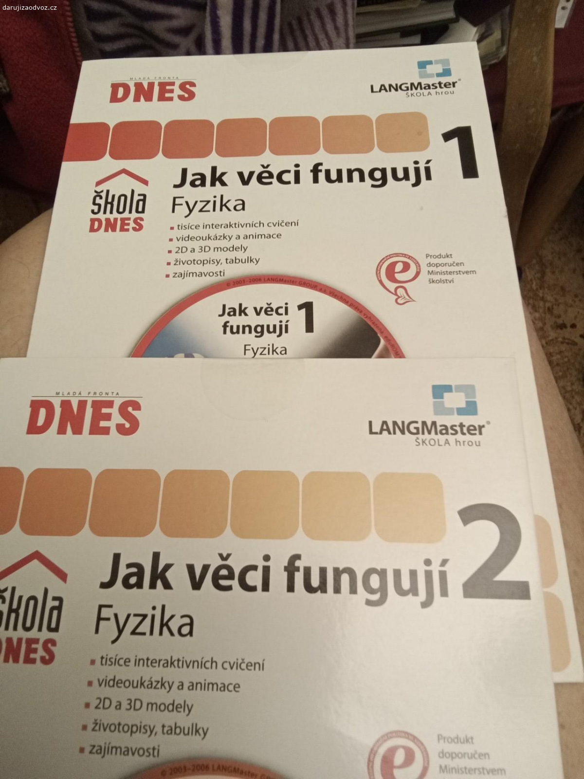 CD naučná. angličtina, němčina,  fyzika, matematika, chemie, můžu i poslat, i jednotlivě