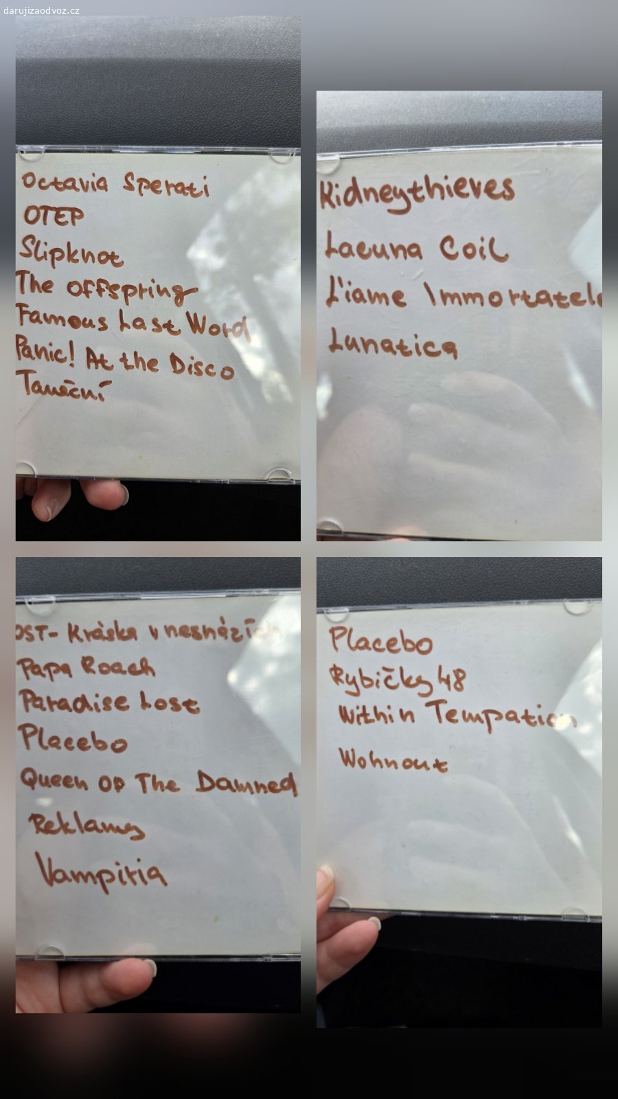 CD s hudbou + Tom a Jerry. Našla jsem v pozůstalosti CD s hudbou. Funkční. Možno vzít jen některé nebo všechny. 

Uhříněveská ulice, Praha 10, Skalka Možné poslat, ale jen s příspěvkem na balné. Bez toho pouze osobní vyzvednutí.