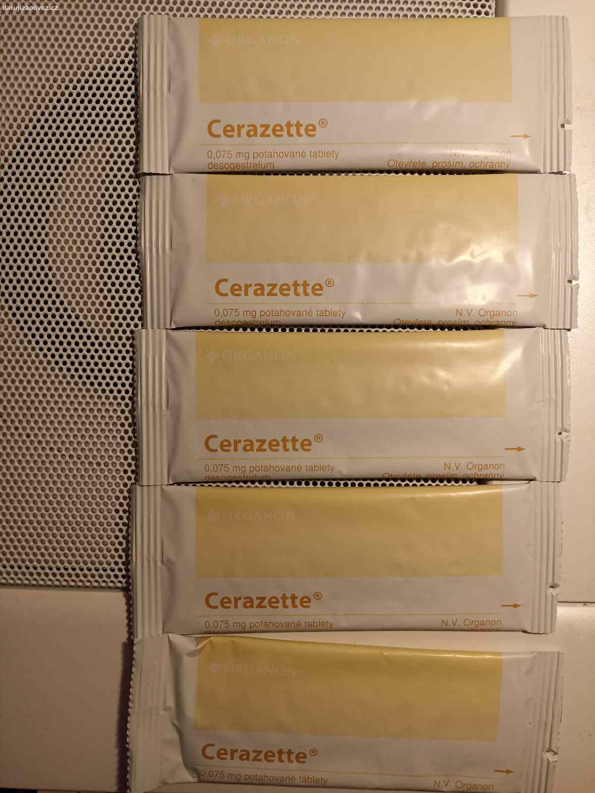 Cerazette. 5x 28 nových tablet