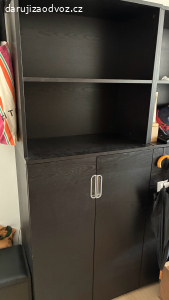 Černá skříň IKEA 2x Praha 9