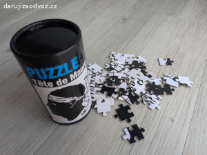 Černobílé puzzle 54 dílků