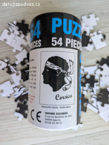Černobílé puzzle 54 dílků