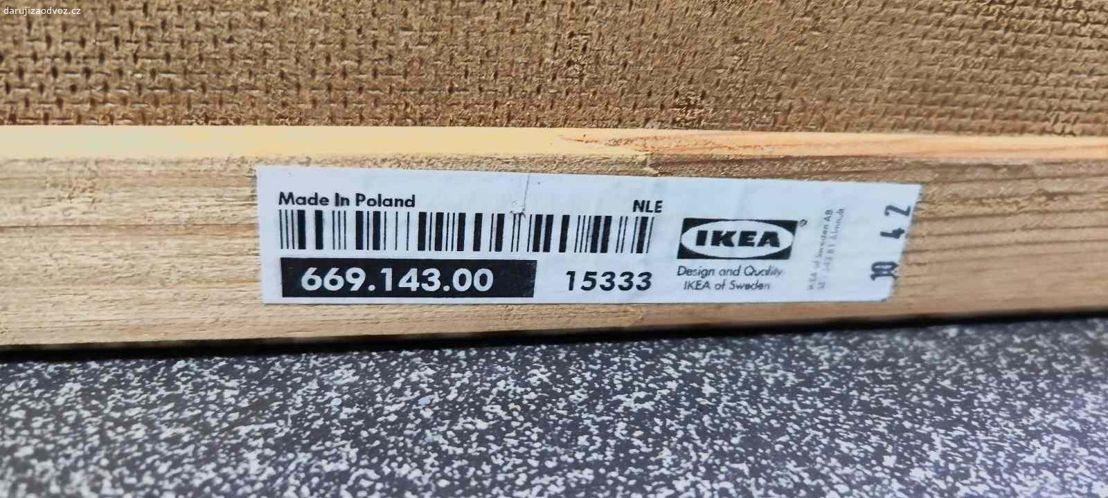 Chlebnik Ikea. Osobny odber. Neposielam
X ludi pise a nakoniec po dohode ani nepridu, nedaju vediet, tak pridavam znova.