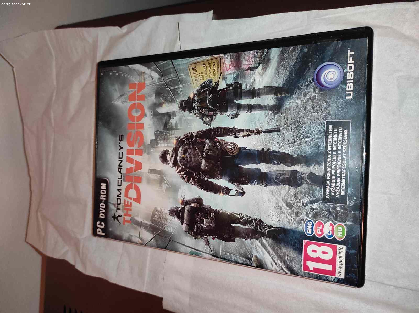 D: fyzický nosič The Division. Kód hry byl použitý, tak jde jen o fyzický nosič a krabičku do sbírky.