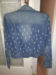 Dámská krátká džínová bunda