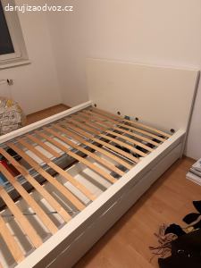 Darujem za odvoz Postel ikea s úložnými priestormi