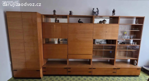 Retro obývací stěna