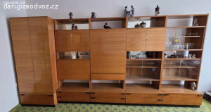 Retro obývací stěna