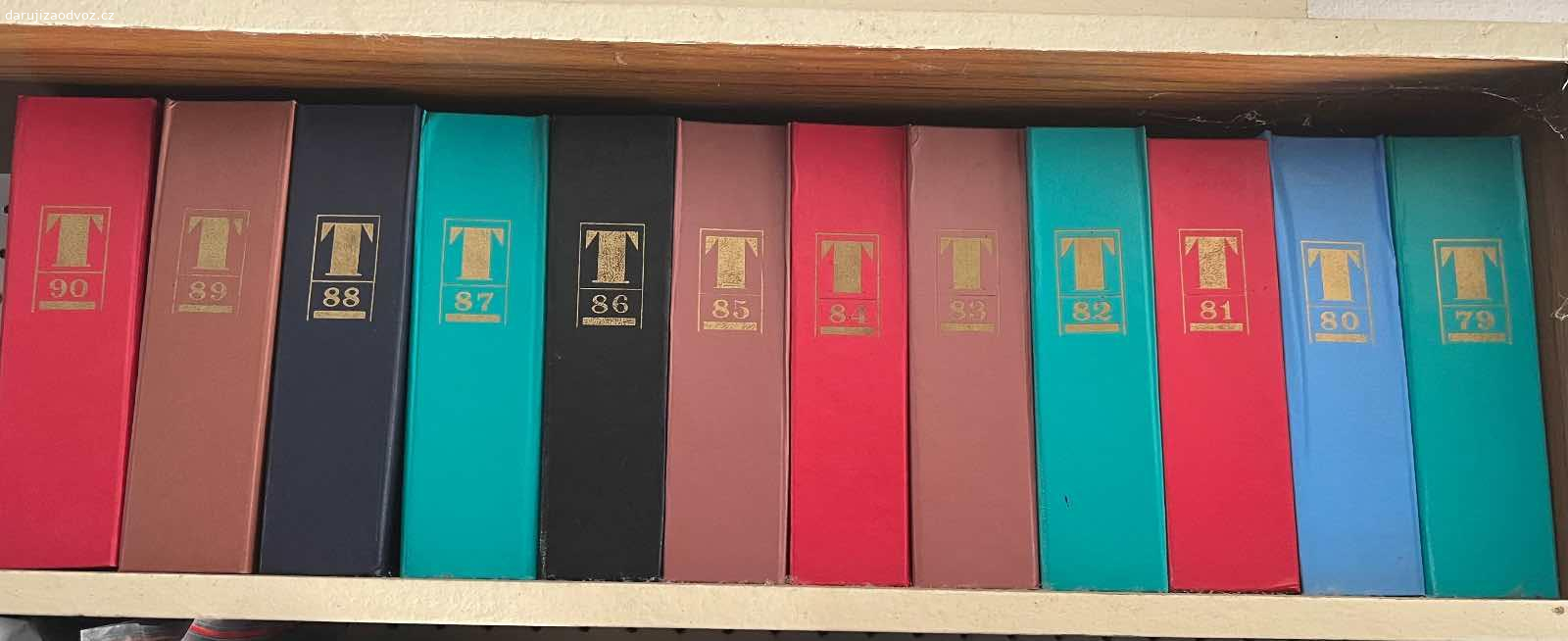 Daruji 12 ročníků “Technický magazín”. 12 ročníků Technického magazínu “T” v  barevných pořadačích.