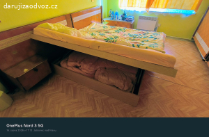 Daruji 2 válendy s úložným prostorem