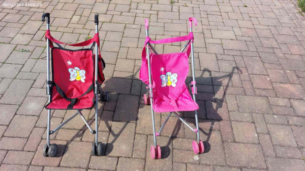 DARUJI 2x kočárek pro panenky