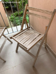 Daruji 2x zahradní židle