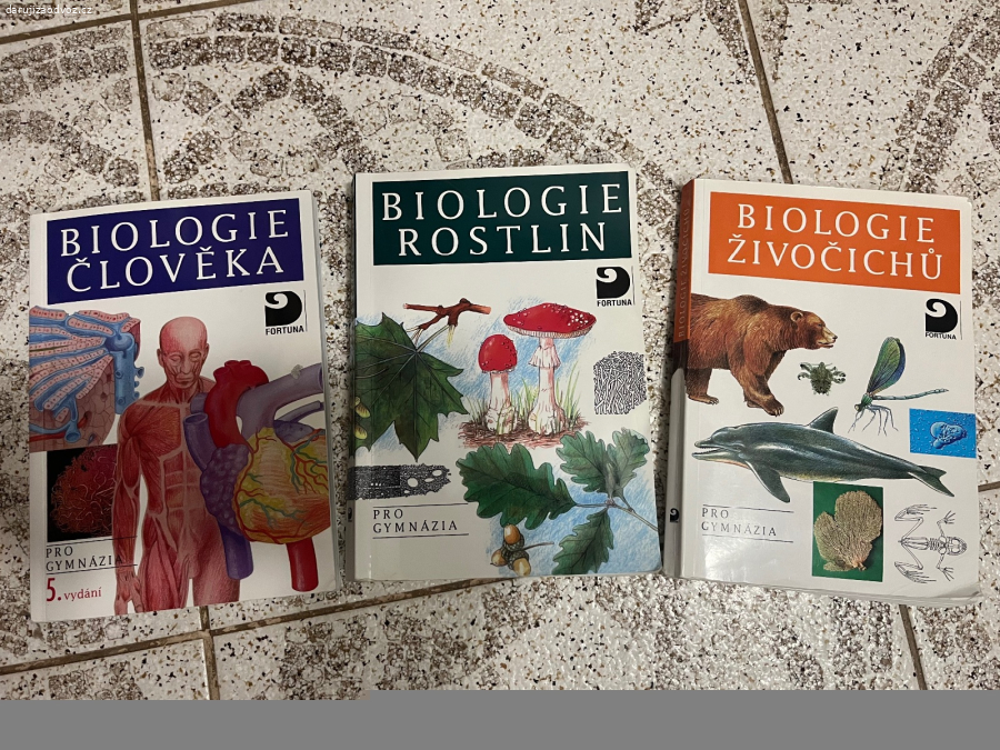 Daruji 3x biologie pro SŠ