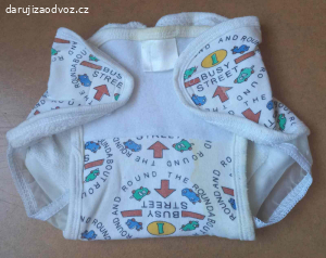 Daruji 5 kusů svrchních plen (5-7 kg)