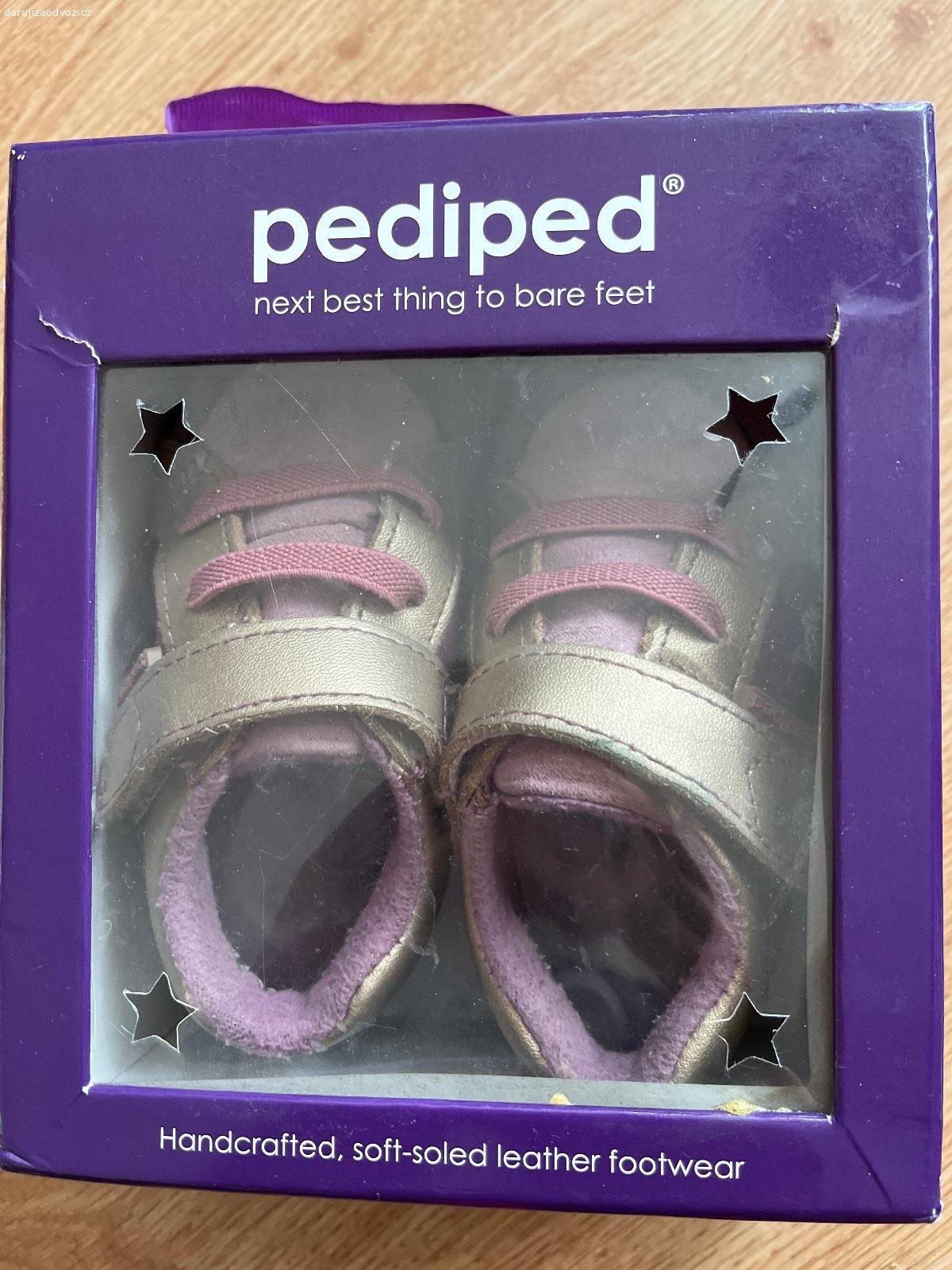 Daruji bf capacky Pediped. rada daruji nejake holcicce barefoot cprvni boticky, dcera mela asi 3x, vel 18-24mes (stelka cca 12,5cm),