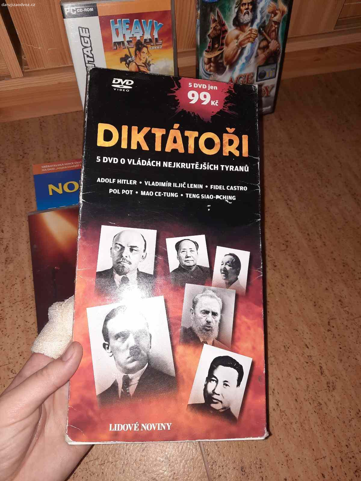 Daruji CD/DVD. Různé nosiče v originálních obalech viz fotografie