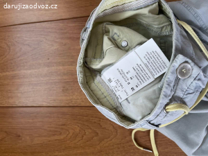 Daruji dámské 3/4 plátěné kalhoty vel. 38