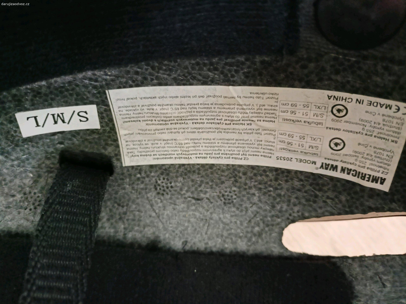 Daruji dětskou helmu. Daruji dětskou helmu, možnost předání Střítež u Jihlavy, Jihlava