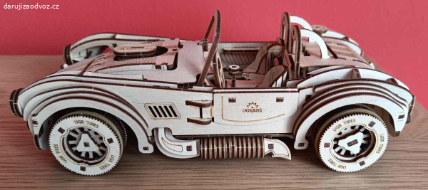 Daruji dřevěný model Ugears