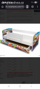 Daruji dvě dětské postele