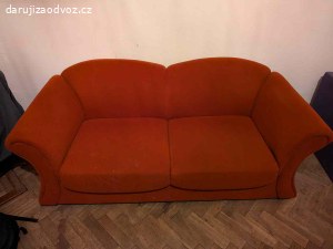 Daruji gauč za odvoz (Holešovice), spěchá