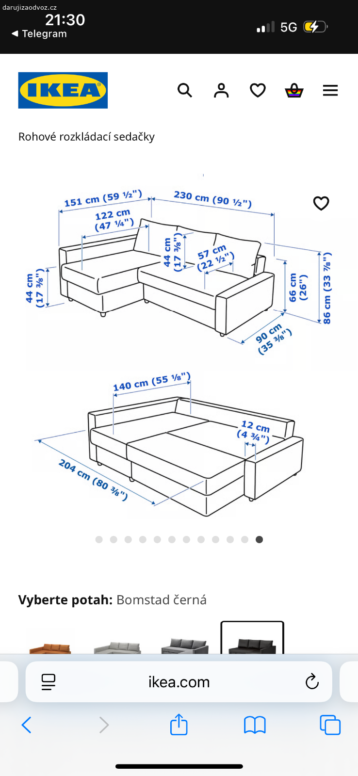 Daruji Gauč za odvoz. Darujeme za odvoz gauč, stav a rozměry viz foto níže.