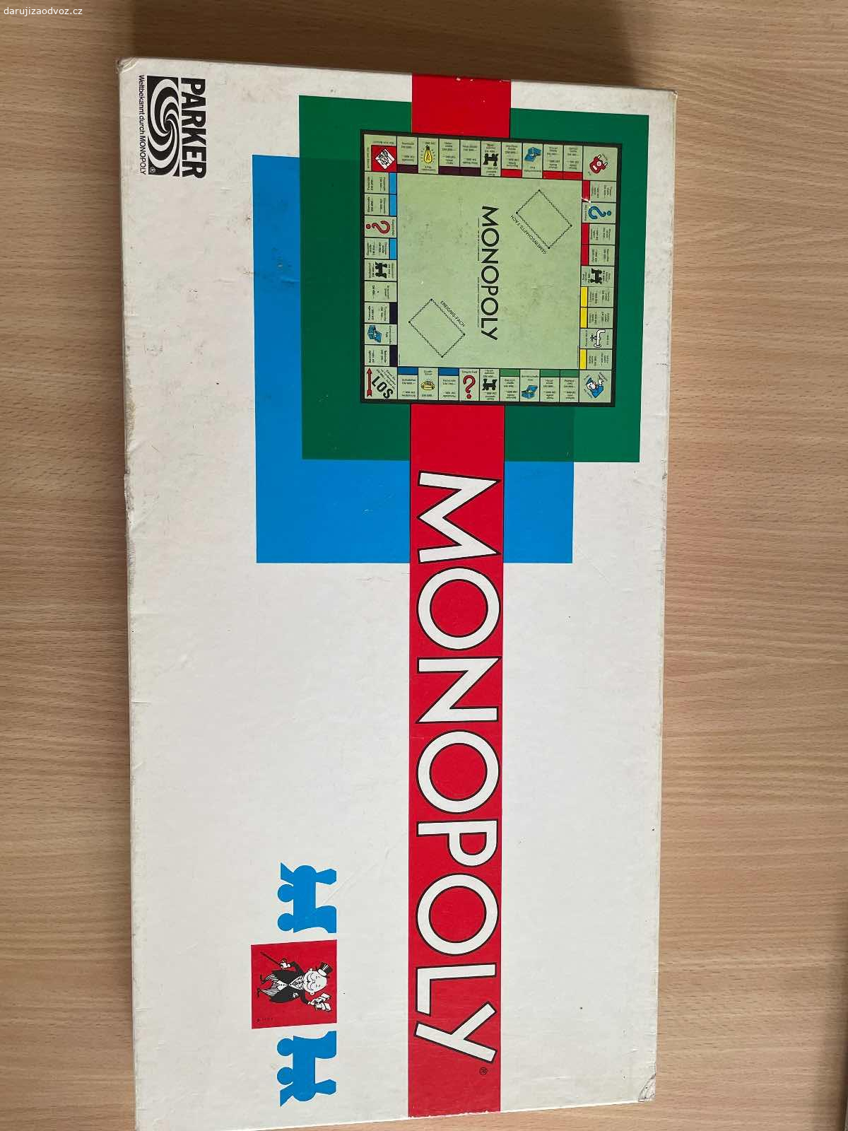 Daruji hru Monopoly v němčině. Daruji hru. Klasické monopoly ale v němčině.