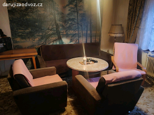 daruji jeden gauč a dvě křesla