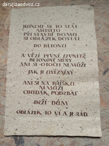 Daruji kaligrafickou báseň