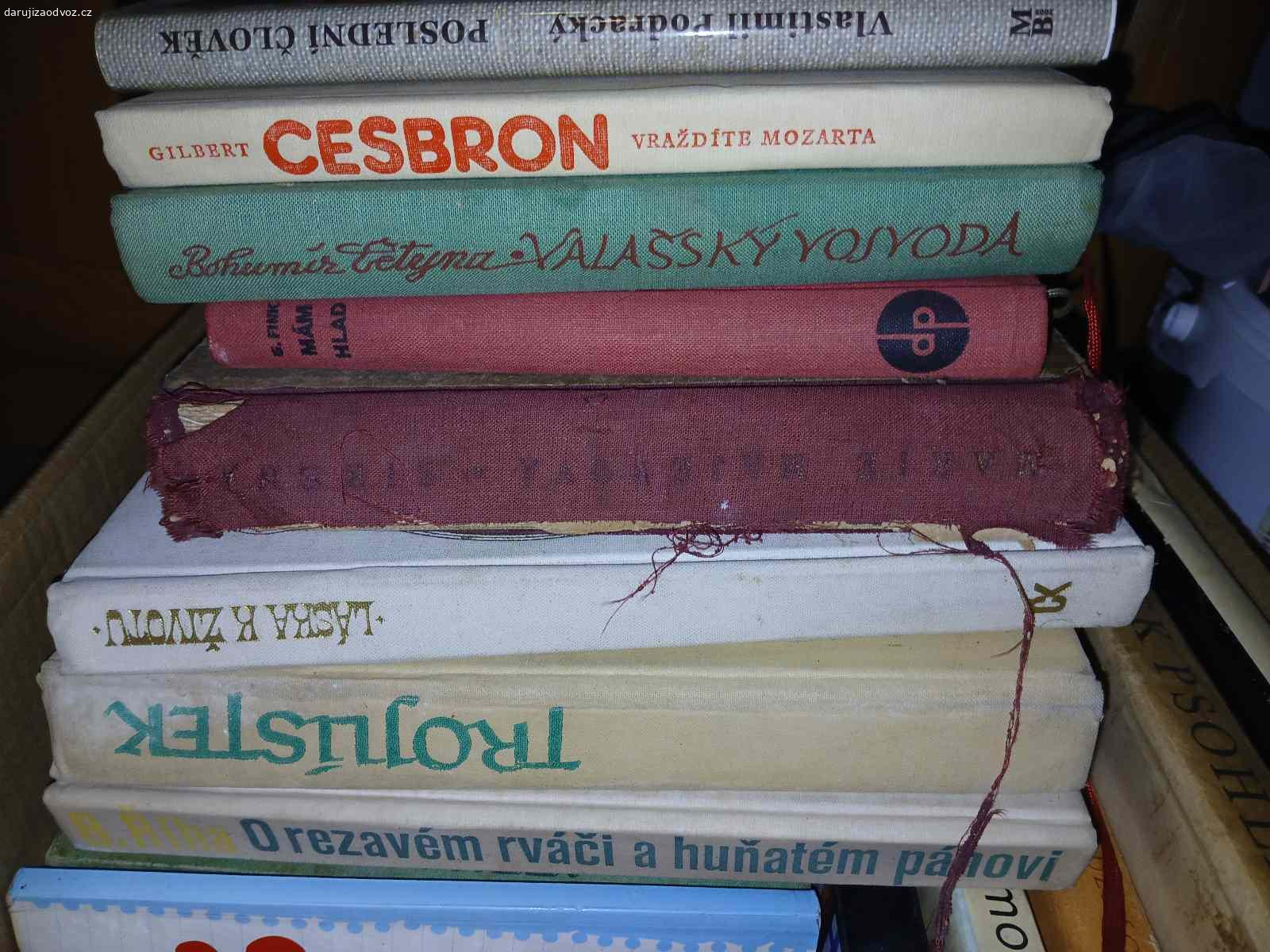 Daruji knihy za poštovné. Daruji dvě krabice knih,  různého stáří,  různých žánru, různé kvalitě vazby...
Je mě líto vyhodit jakoukoli knihu, ikdyz to ma uz dávno za sebou...

Klidně pošlu poštou,  popř.  Osobní odběr- Uherské Hradiště,  Kunovice,  uh. Ostroh....