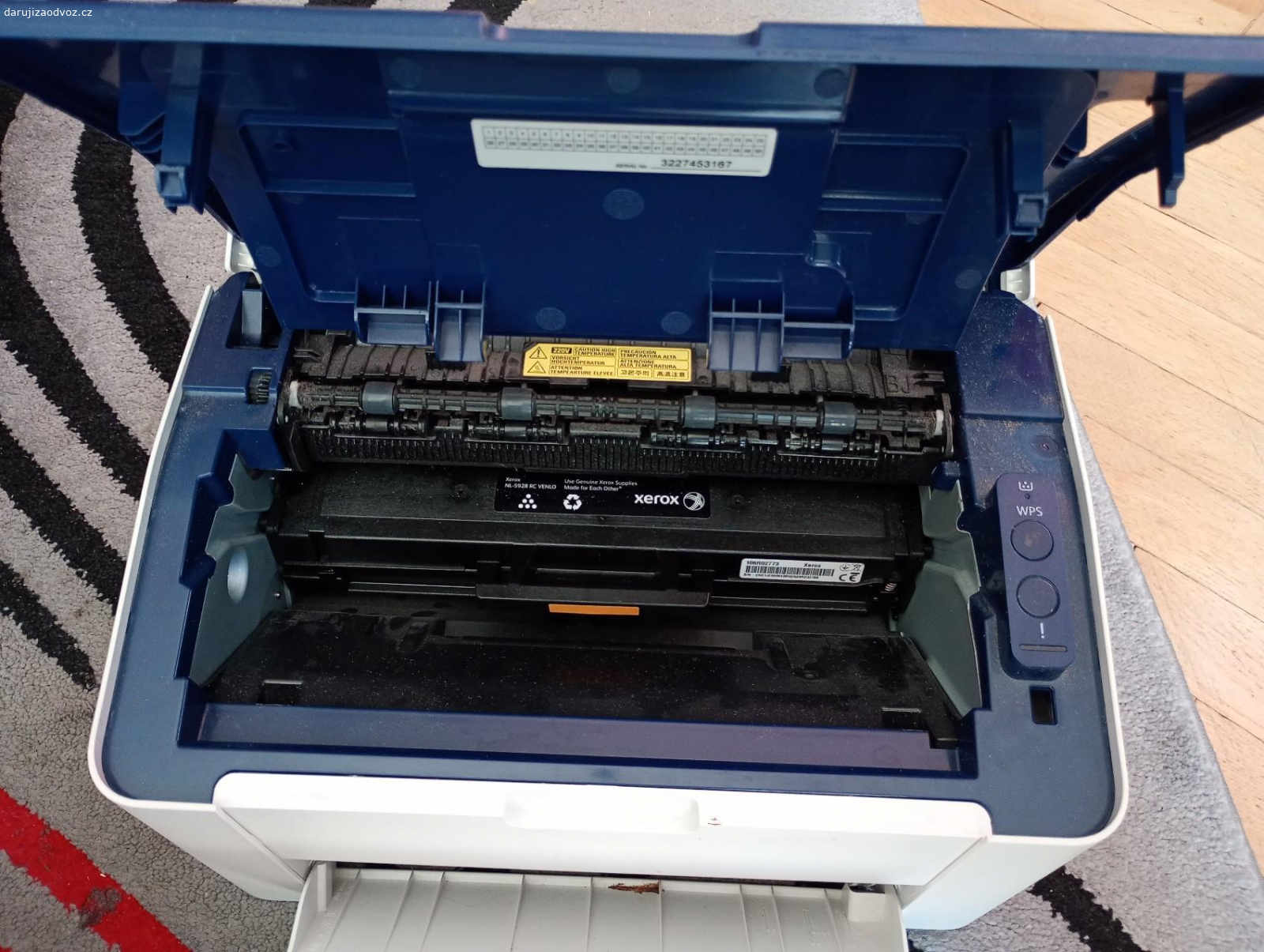 Daruji laserovou tiskárnu Xerox. Dlouhodobě nevyužívána....Funkčnost nevyzkoušena, popř k opravě, na náhradní díly... osobní převzetí v Písku