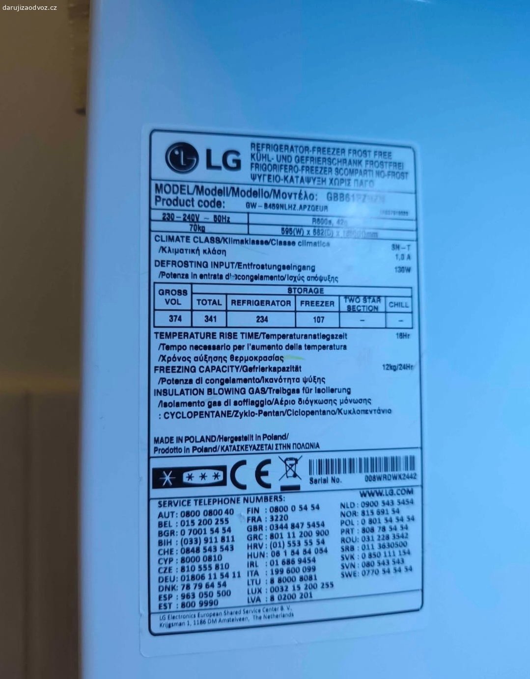 Daruji lednici plné funkční. Stejně podmínky i informace jako u všeho---->

Z důvodu stěhování do plně vybaveného bytu dáváme rychle pryč spoustu věcí a nábytku. Vše necháváme za odvoz. Spěchá to – stěhování probíhá už od 1. dne v měsíci!

Lokalita pro vyzvednutí: Jindřichův Hradec.
Možnost mého dovozu: Pokud nemáte vlastní auto, mohu po dohodě dovézt. V tom případě ale požaduji zaplatit benzín dopředu.

Pokud Máte zájem reagujte prosím ihned a do zprávy mi rovnou napište:Zda si dojedete sami, nebo potřebujete dovoz (a odkud jste).Konkrétní den a čas, kdy můžete dorazit / kdy se vám to hodí.

Beru prvního, kdo se jasně domluví na rychlém převzetí!