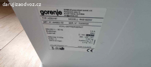 Daruji ledničku s mrazákem  Gorenje RK61620W