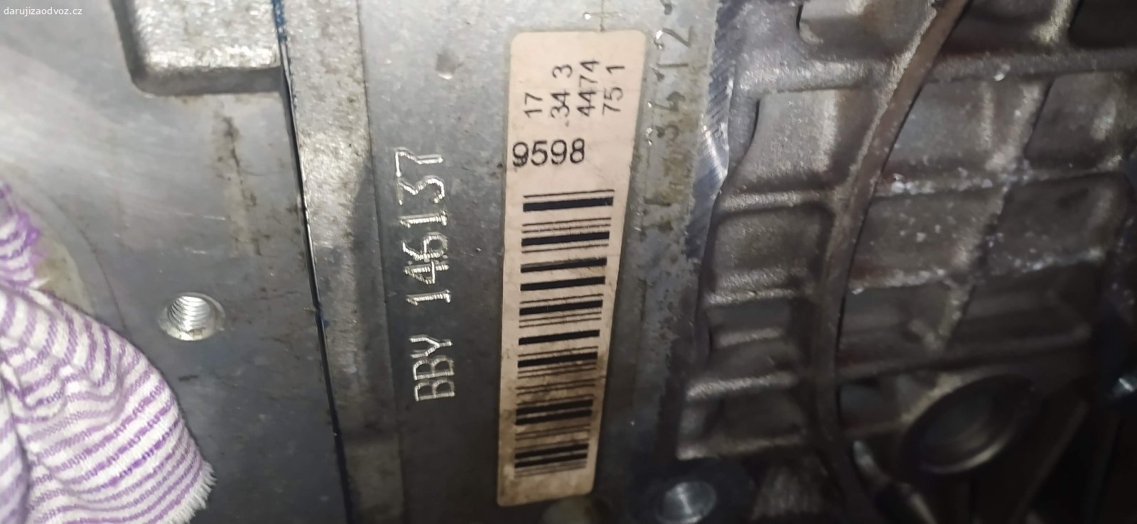 Daruji motor na Ibizu. Motor Ibiza 1,4//55kw najeto cca 90 tisíc km.